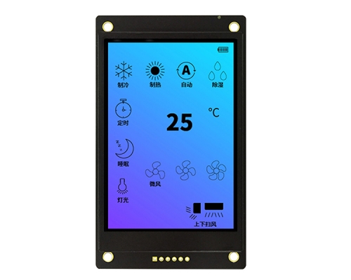 DC3.3V 5V UART 2.4in TFT LCD Display Screen 65K 240x320 RGB Programmable